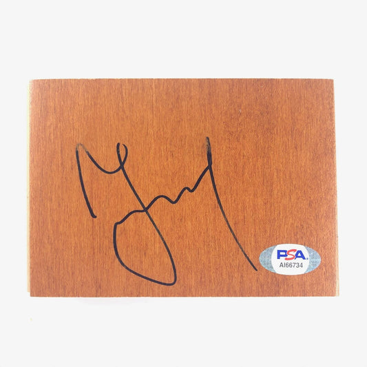 Jonas Valanciunas Signed Floorboard PSA/DNA Autographed Memphis Grizzlies