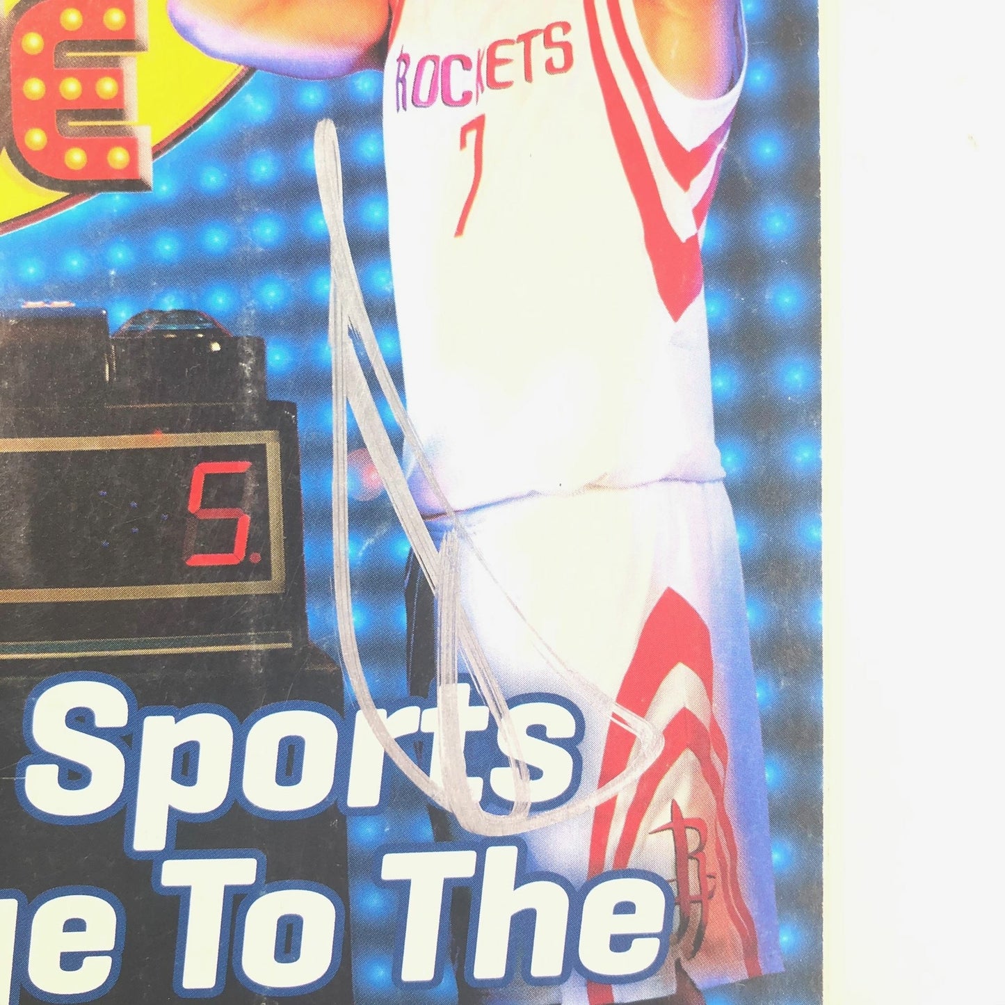 Jeremy Lin Signed Sports Illustrated Magazine PSA/DNA Houston Rockets Autographe