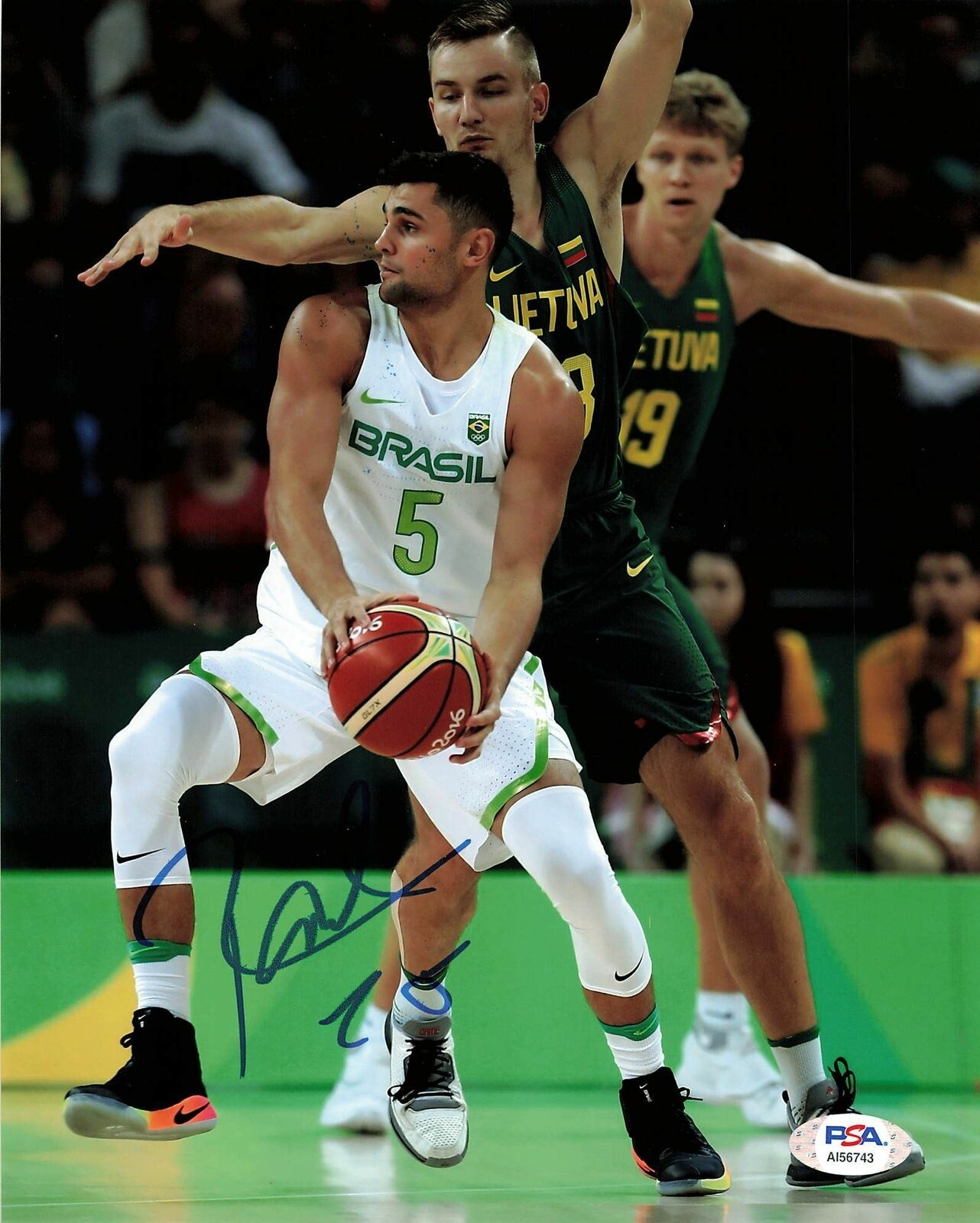 Raul Neto signed 8x10 photo PSA/DNA Utah Jazz Autographed