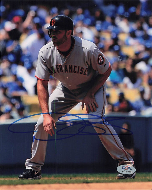 Nate Schierholtz signed 8x10 photo PSA/DNA San Francisco Giants Autographed