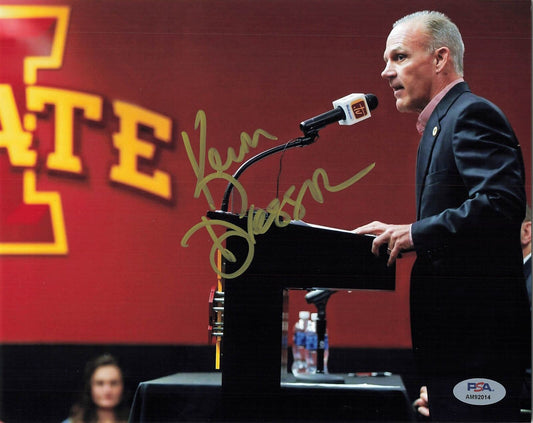 Kevin Dresser signed 8x10 photo PSA/DNA Autographed