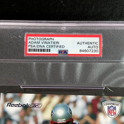 Adam Vinatieri Signed Photo PSA/DNA Slabbed Autographed New England Patriots