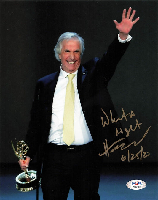 Henry Winkler signed 8x10 photo PSA/DNA Autographed