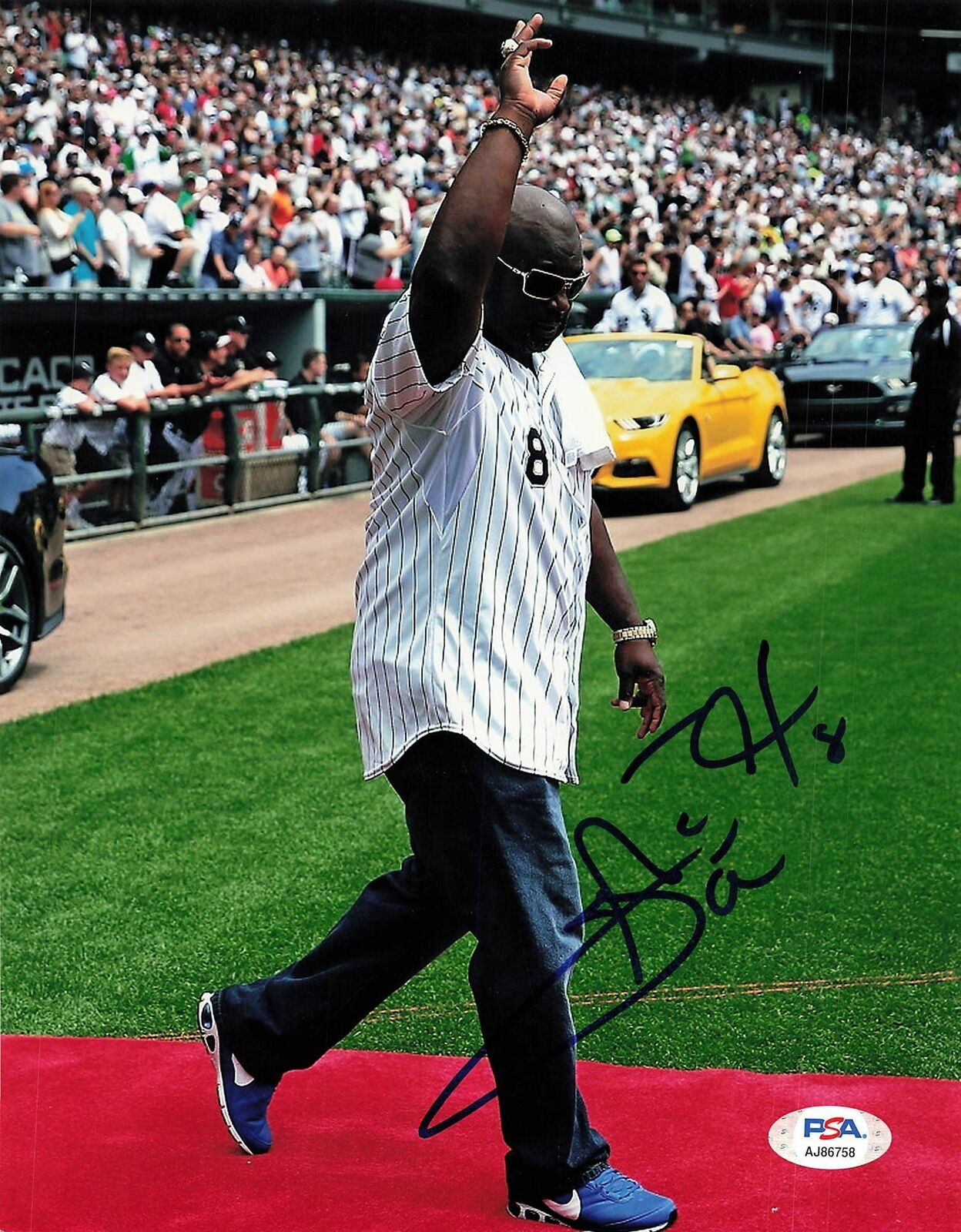 Carl Everett signed 8x10 photo PSA/DNA Chicago White Sox Autographed