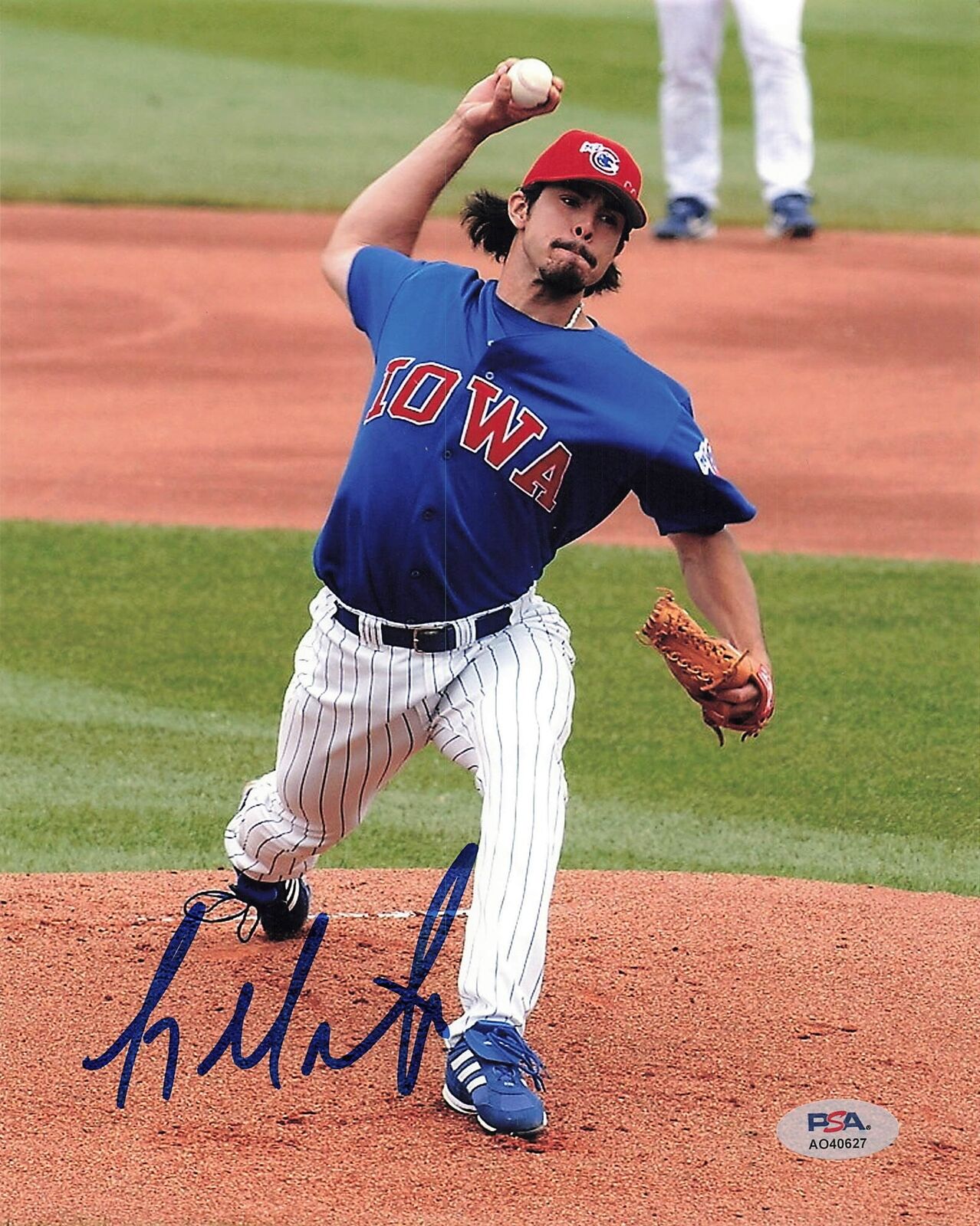 Sergio Mitre signed 8x10 photo PSA/DNA Chicago Cubs Autographed