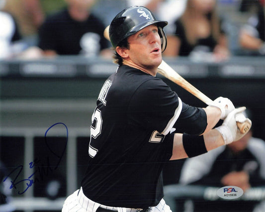 Brent Morel signed 8x10 photo PSA/DNA Chicago White Sox Autographed