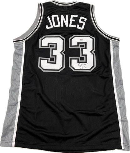 TRE JONES signed jersey PSA/DNA San Antonio Spurs Autographed