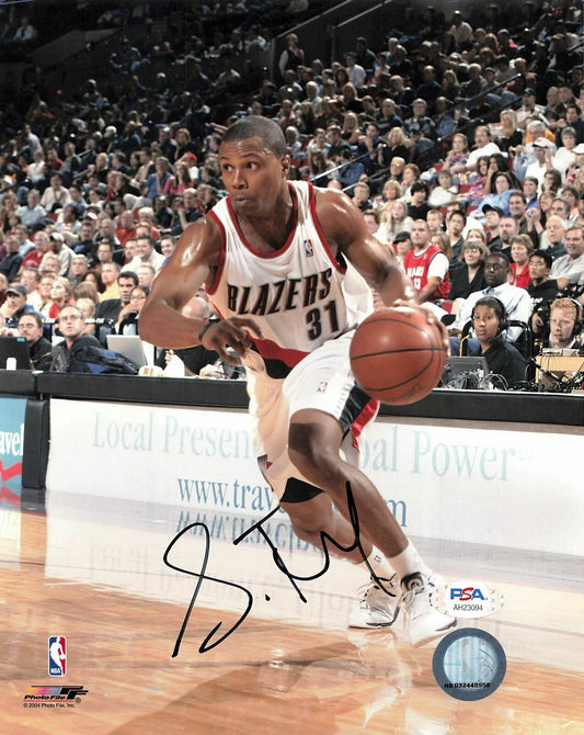 Sebastian Telfair signed 8x10 photo PSA/DNA Portland Trailblazers Autographed