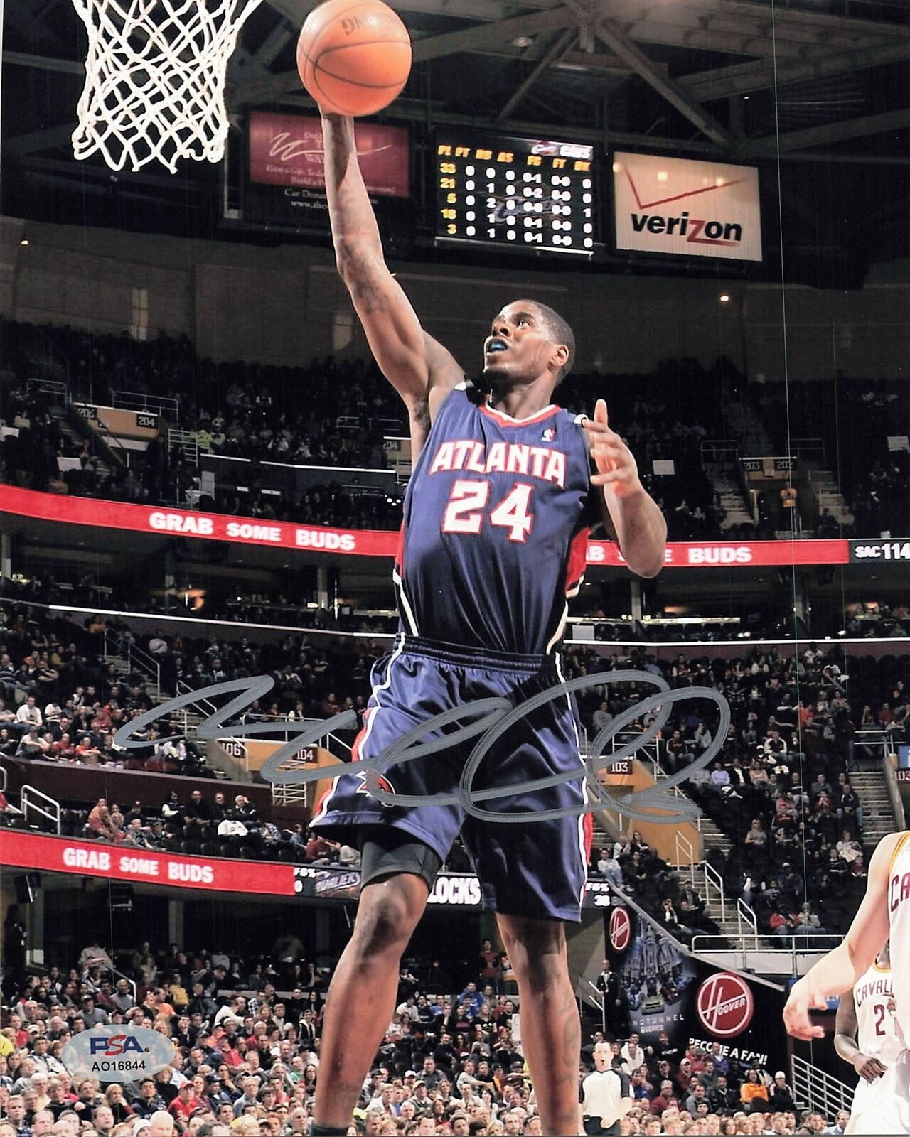 Marvin Williams signed 8x10 photo PSA/DNA Atlanta Hawks Autographed