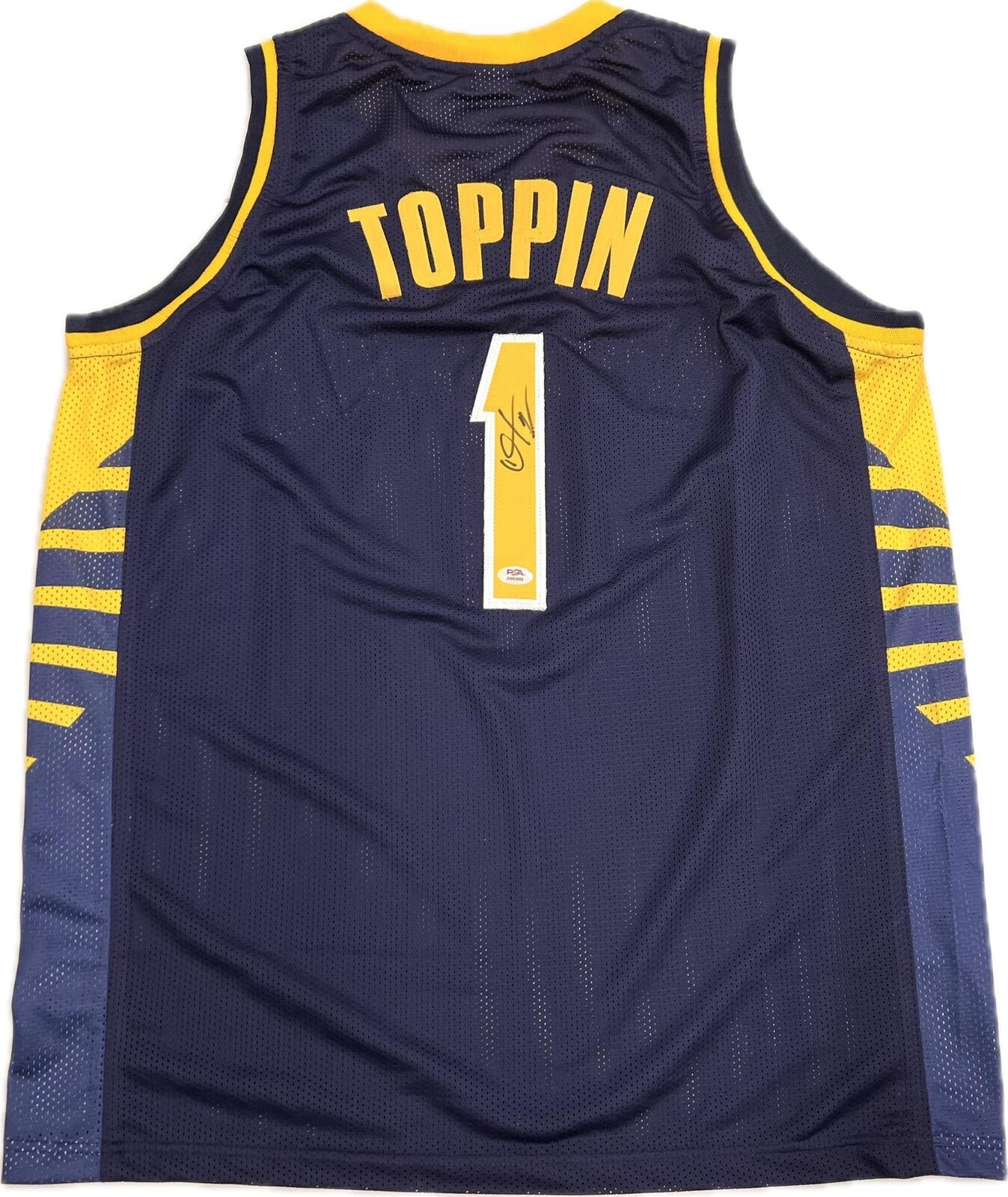 Obi Toppin signed jersey PSA/DNA Indiana Pacers Autographed