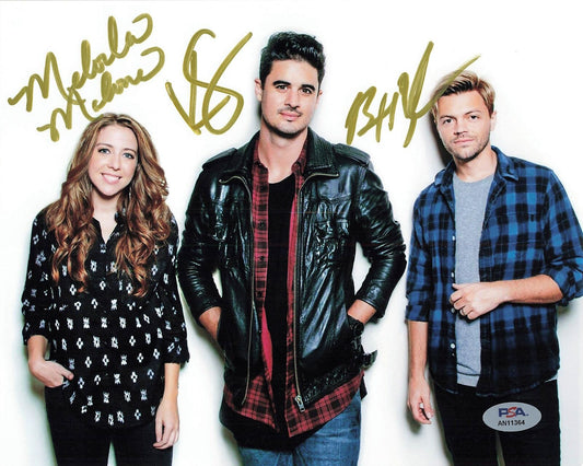 Kristian Stanfill, Melodie Malone, Brett Younker signed 8x10 photo PSA/DNA Autog