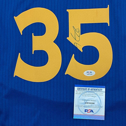 Kevin Durant signed jersey PSA/DNA Golden State Warriors Autographed