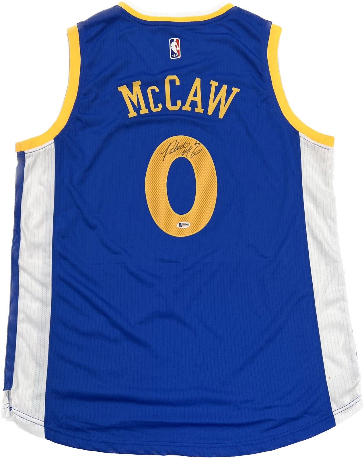 Patrick McCaw signed jersey PSA/DNA Golden State Warriors Autographed