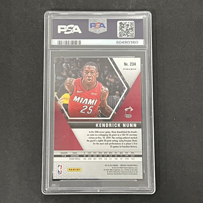 2019 Panini Mosaic #234 Kendrick Nunn PSA 10