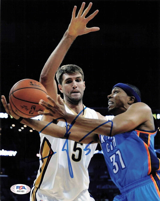 JEFF WITHEY signed 8x10 photo PSA/DNA New Orleans Pelicans Autographed