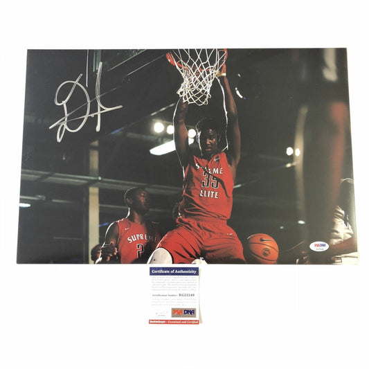 DeAndre Ayton signed 12x18 photo PSA/DNA Phoenix Suns Autographed