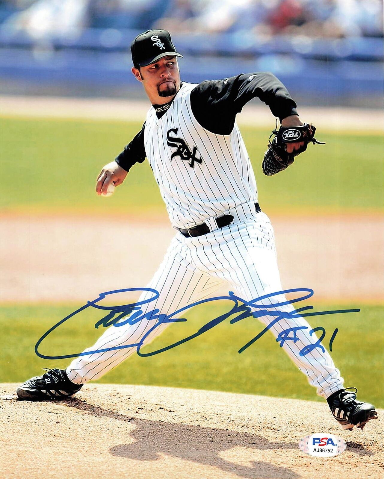 ESTEBAN LOAIZA signed 8x10 photo Chicago White Sox PSA/DNA Autographed