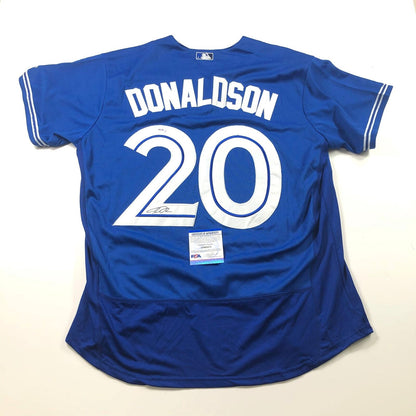 Josh Donaldson Signed Jersey PSA/DNA Toronto Bluejays Autographed