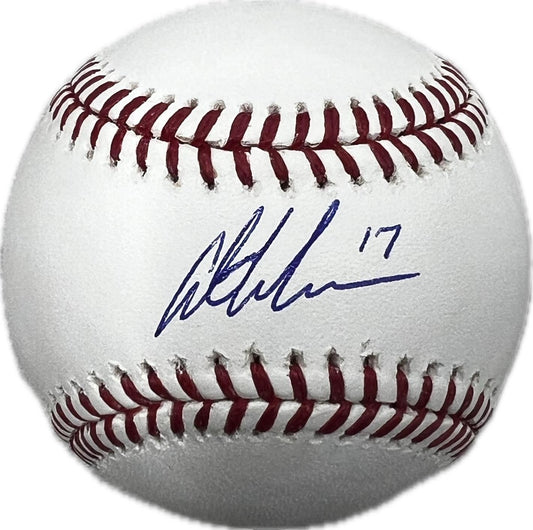 Austin Meadows signed baseball PSA/DNA Tampa Bay Rays Detroit Tigers autographed