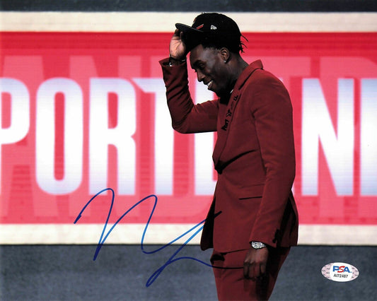 Nassir Little signed 8x10 photo PSA/DNA Portland Trailblazers Autographed