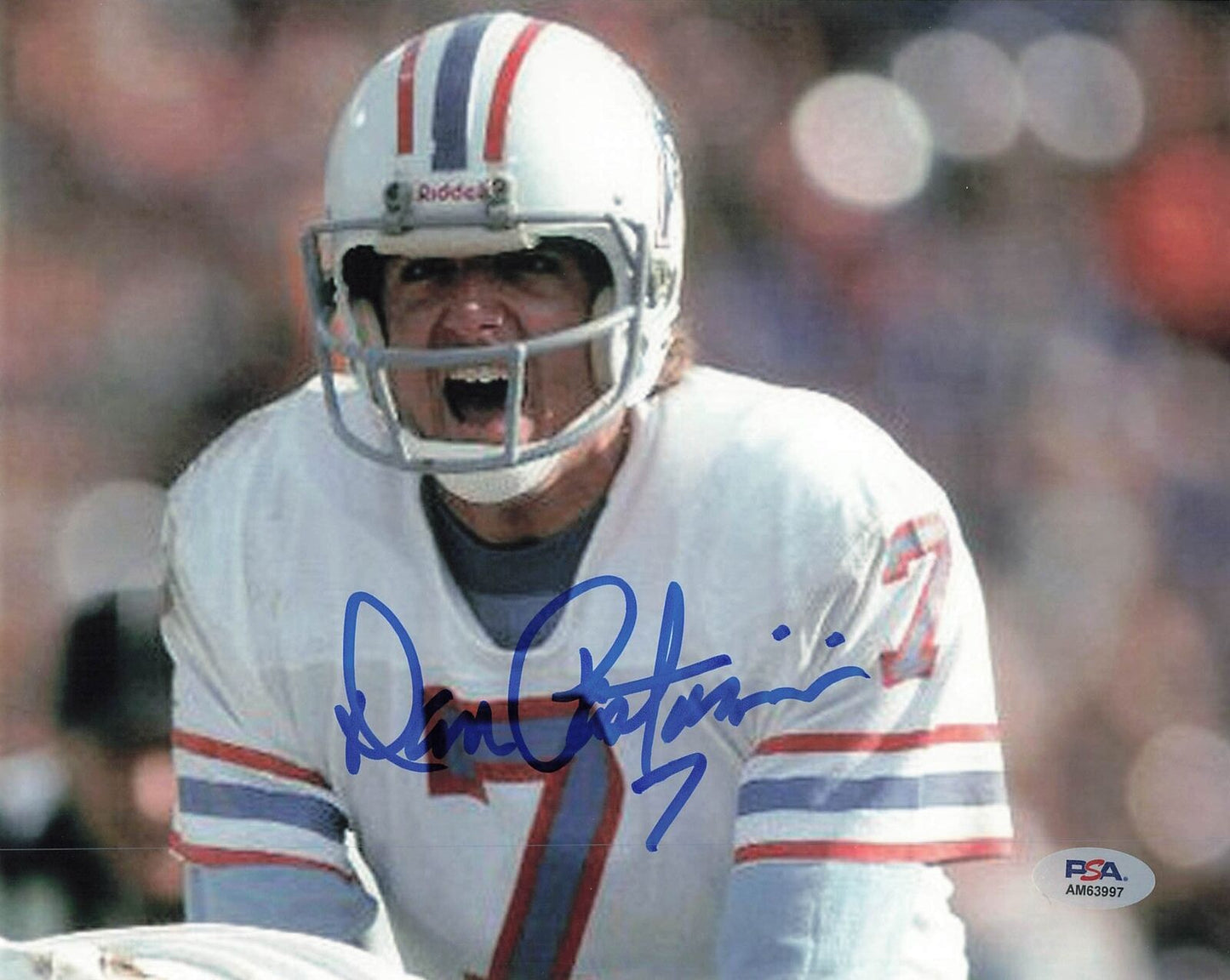 Dan Pastorini signed 8x10 photo PSA/DNA Autographed Oilers