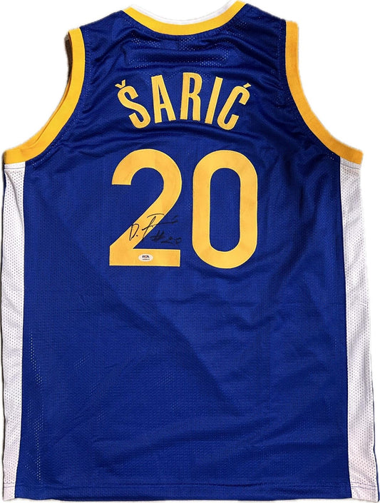 Dario Saric signed jersey PSA/DNA Golden State Warriors Autographed