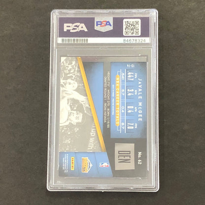 2014-15 Panini Prestige #62 JaVale McGee Signed PSA Slabbed Nuggets
