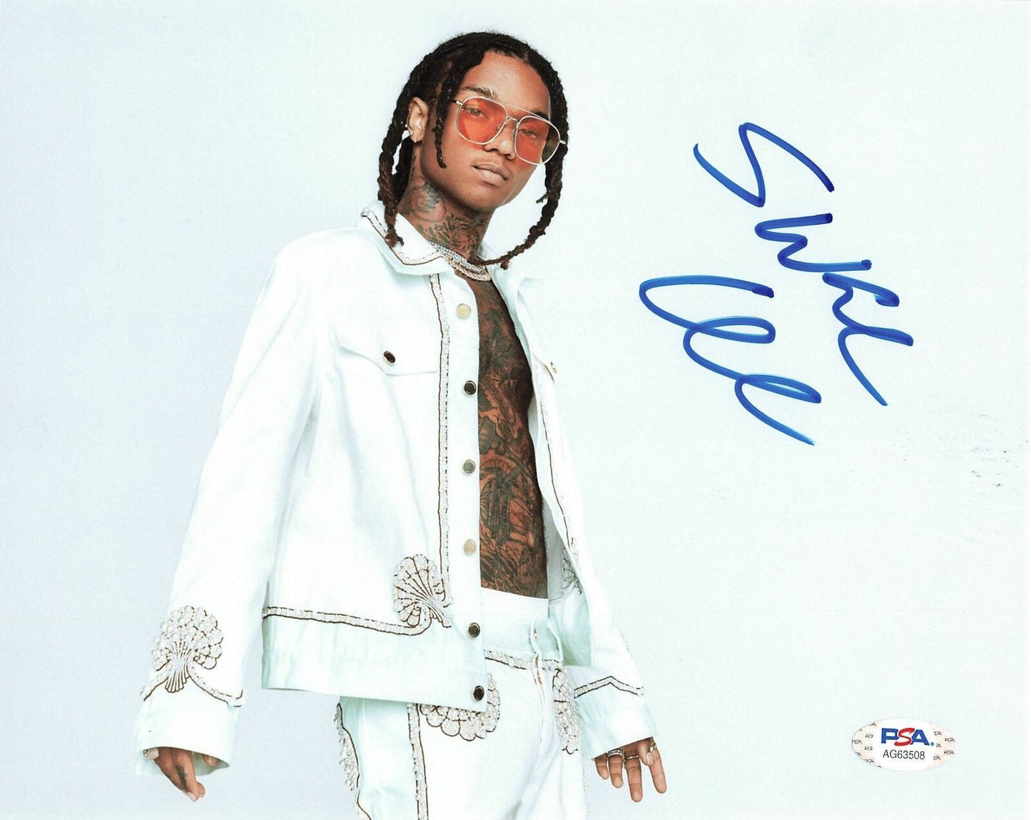 Swae lee signed 8x10 photo PSA/DNA Autographed Rapper