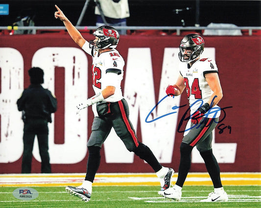 Cameron Brate signed 8x10 photo PSA/DNA Tampa Bay Buccaneers Autographed