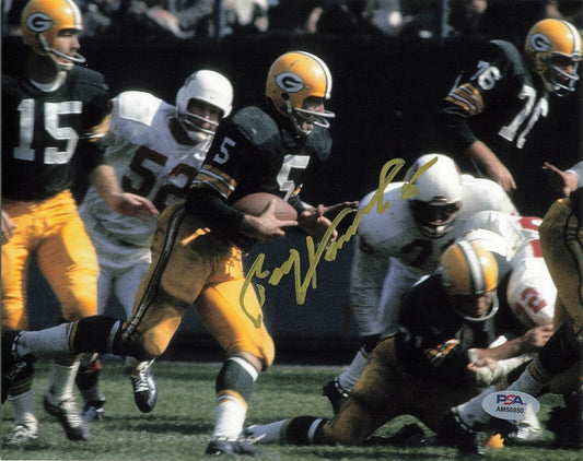 Paul Hornung signed 8x10 photo PSA Green Bay Packers Autographed