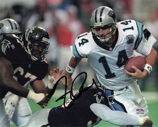 Frank Reich Signed Photo PSA Carolina Panthers