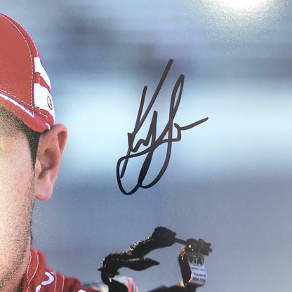 Kyle Larson Signed 11x14 Photo PSA/DNA Autographed NASCAR