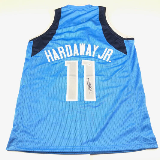 Tim Hardaway Jr. signed jersey PSA/DNA Dallas Mavericks Autographed