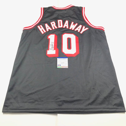 Tim Hardaway Signed Jersey PSA/DNA Miami Heat Autographed