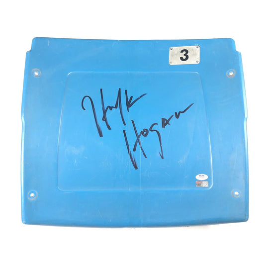 Hulk Hogan Signed Silverdome Seatback PSA/DNA Tristar WrestleMania Autographed W