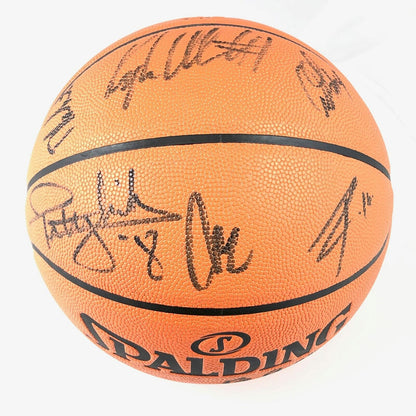 2017-18 Spurs Team Signed Basketball PSA/DNA Autographed Ball LOA