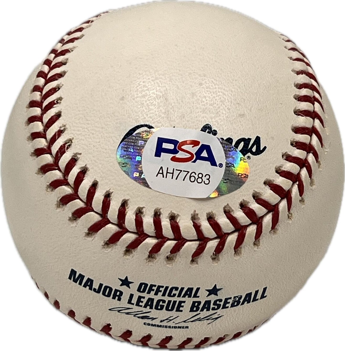 Eric Chavez signed baseball PSA/DNA Oakland Athletics autographed