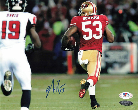 Navorro Bowman signed 8x10 photo PSA/DNA San Francisco 49ers Autographed