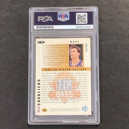 1994 Upper Deck Highlights #170 Mark Price Signed Card PSA AUTO Slabbed Team USA