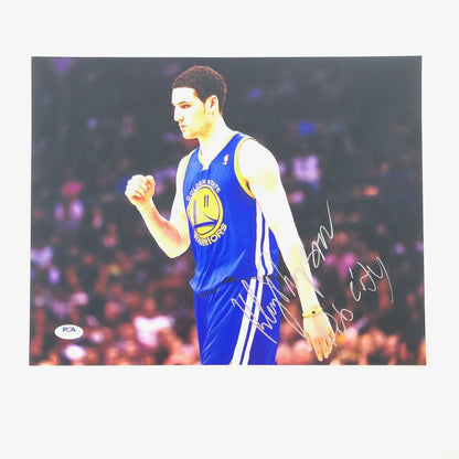 Klay Thompson signed 11x14 photo PSA/DNA Golden State Warriors Autographed