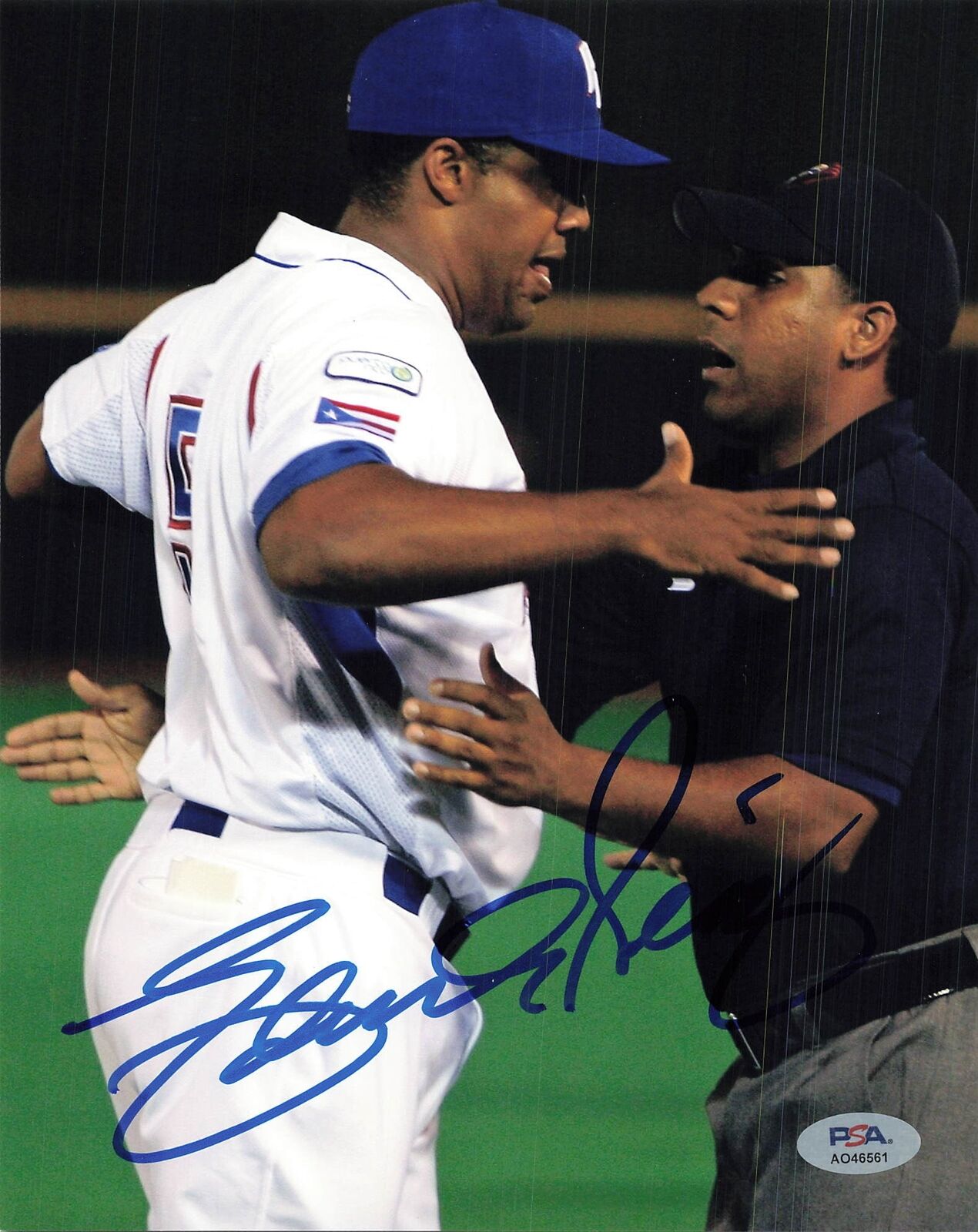 EDUARDO PEREZ signed 8x10 photo PSA/DNA Cleveland Autographed