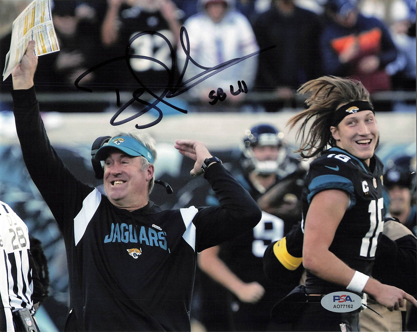 Doug Pederson Signed photo PSA Jacksonville Jaguars