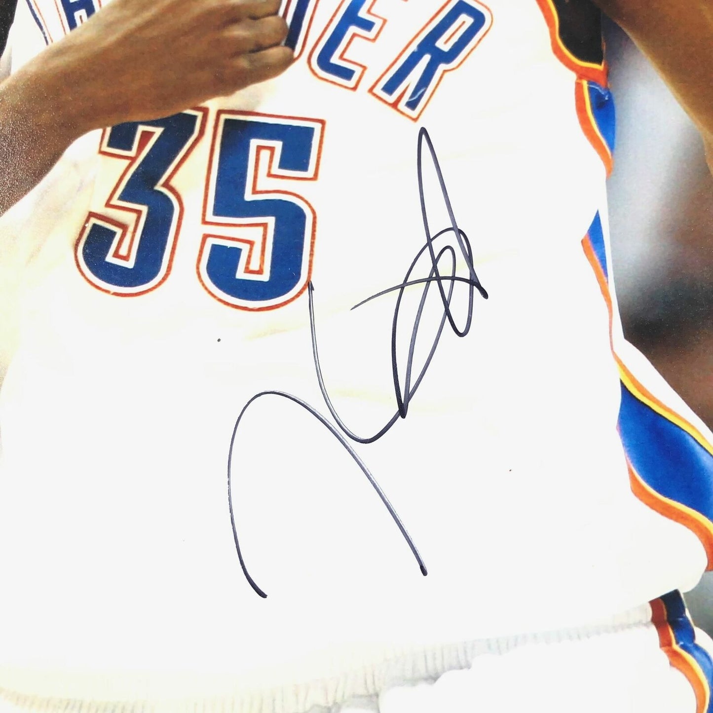 Kevin Durant signed 11x14 photo PSA/DNA Oklahoma City Thunder Autographed Nets