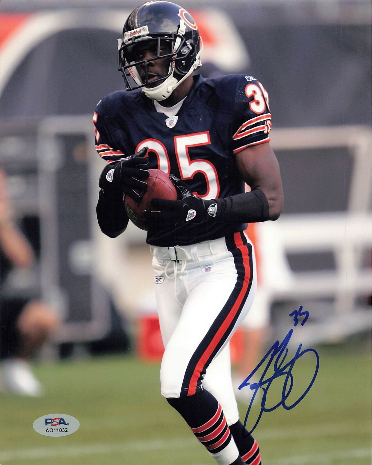 Zack Bowman Signed 8x10 photo PSA/DNA Chicago Bears Autographed