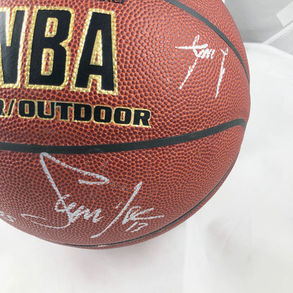 2005-2006 Phoenix Suns Team Signed Basketball PSA/DNA Autographed Nash