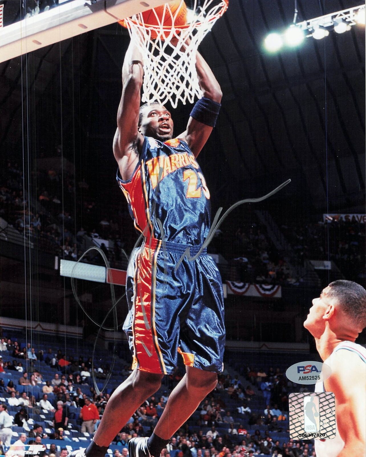 Jason Richardson signed 8x10 photo PSA/DNA Warriors Autographed