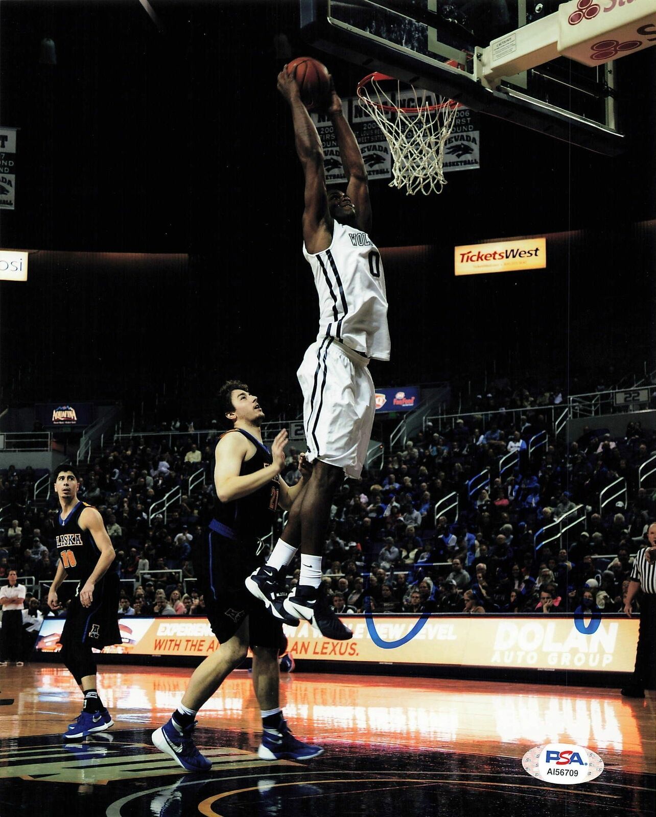 Cameron Oliver signed 8X10 photo PSA/DNA Nevada Wolverines Autographed
