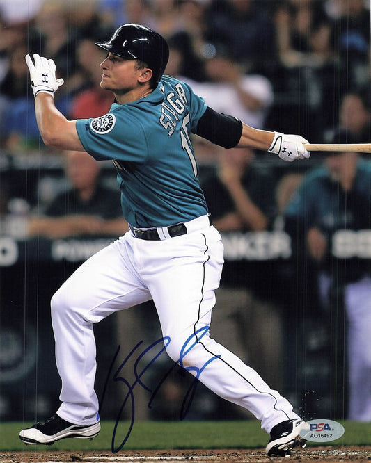 Kyle Seager signed 8x10 photo PSA/DNA Seattle Mariners Autographed