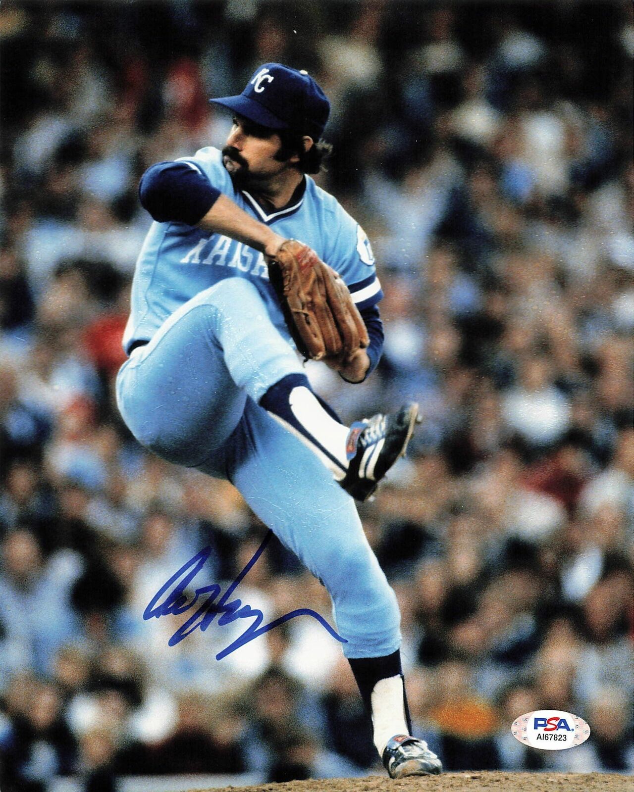 Al Hrabosky signed 8x10 photo PSA/DNA Kansas City Royals Autographed