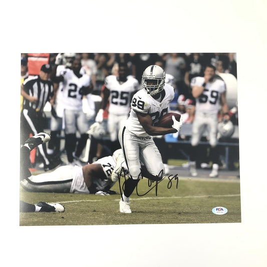 Amari Cooper signed 11x14 photo PSA/DNA Oakland Raiders Cowboys Autographed